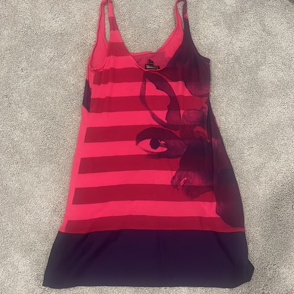 Express Pink/Purple Dress XS - Picture 2 of 5